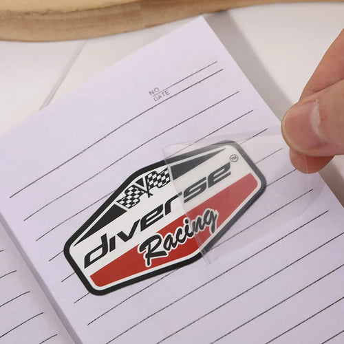 100PCS Custom DTF Transfer Stickers 3D UV Print Personalized DIY Company Logo Crystal Self-adhesive Label On Bottles Packing box