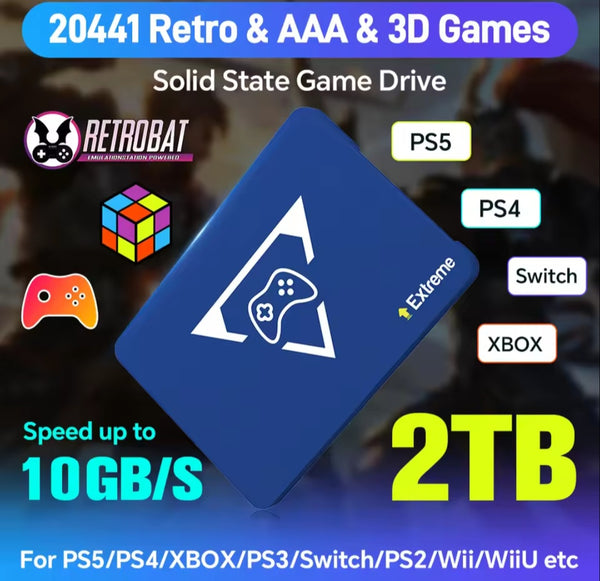PS, 2TB GAMES DEVICES